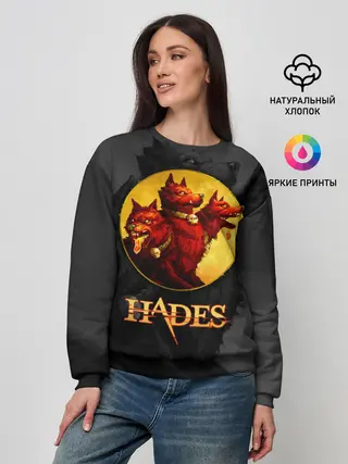 Женский свитшот / Hades wolf
