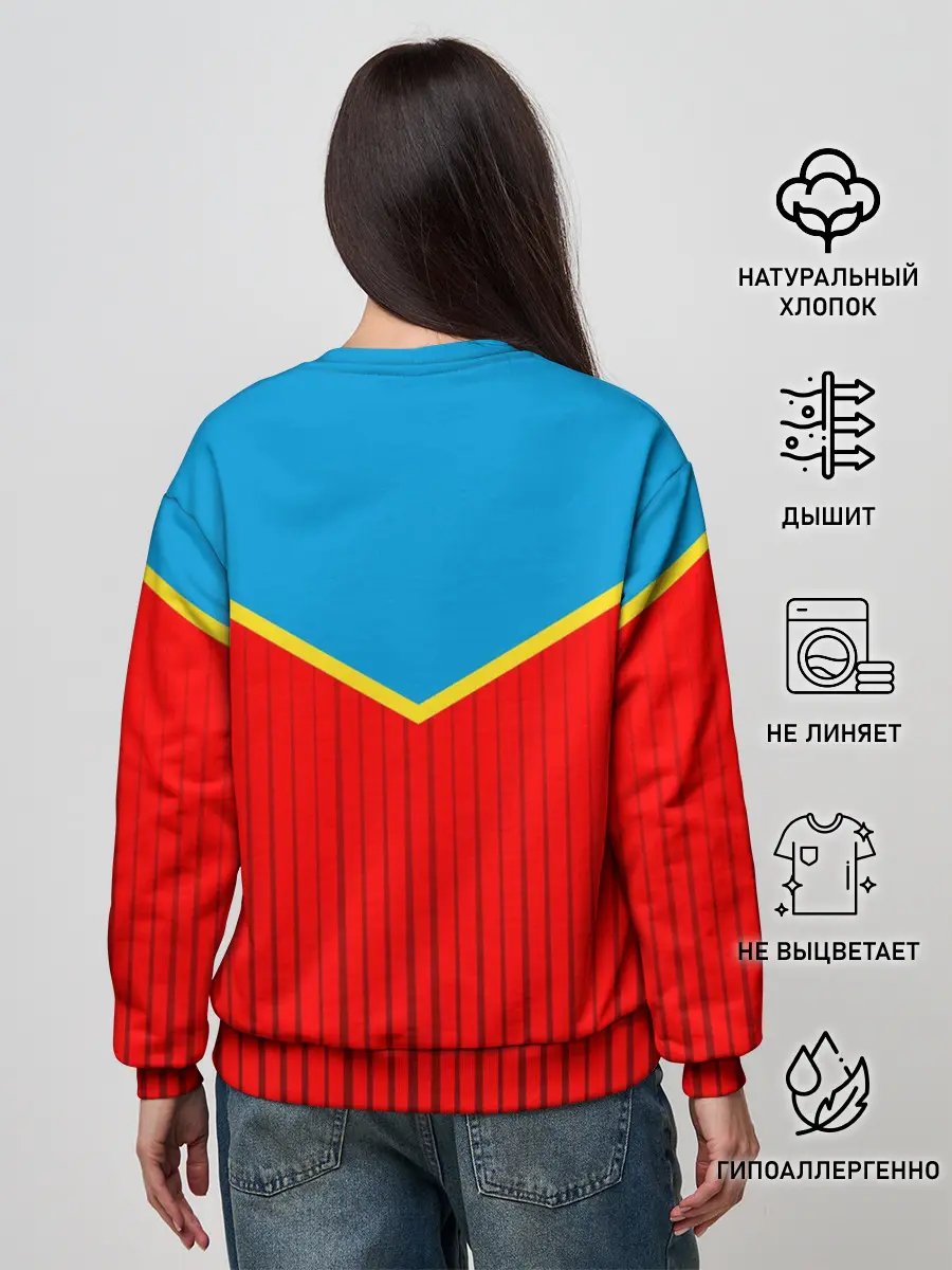 Женский свитшот / FC VALENCIA / ФК ВАЛЕНСИЯ