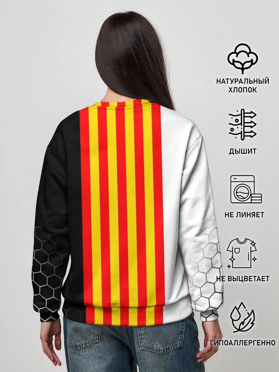 Женский свитшот / FC VALENCIA / ФК ВАЛЕНСИЯ