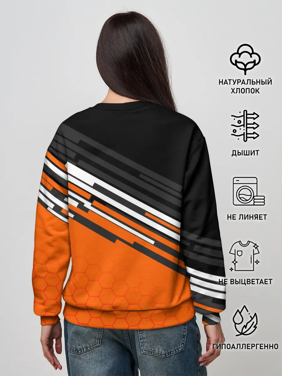 Женский свитшот / ФК ВАЛЕНСИЯ / SPORT / СПОРТ