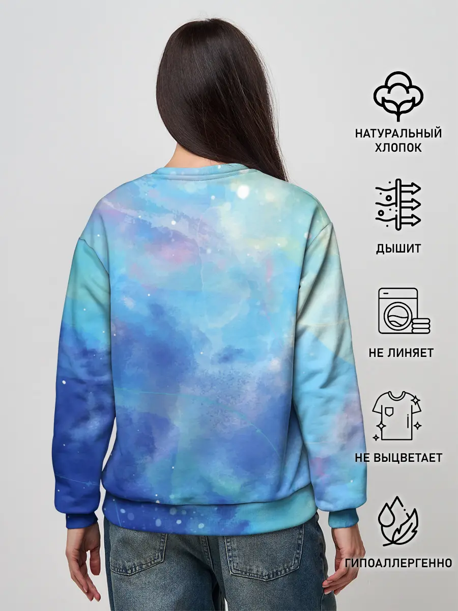 Женский свитшот / Убивая слизней 300 лет