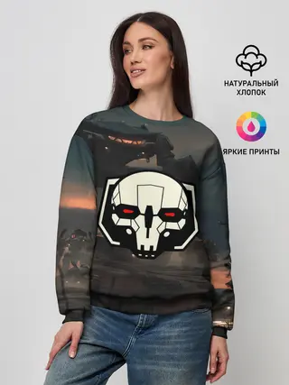 Женский свитшот / Боевоймех