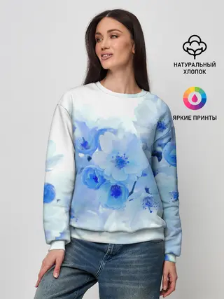 Женский свитшот / Цветущая Сакура