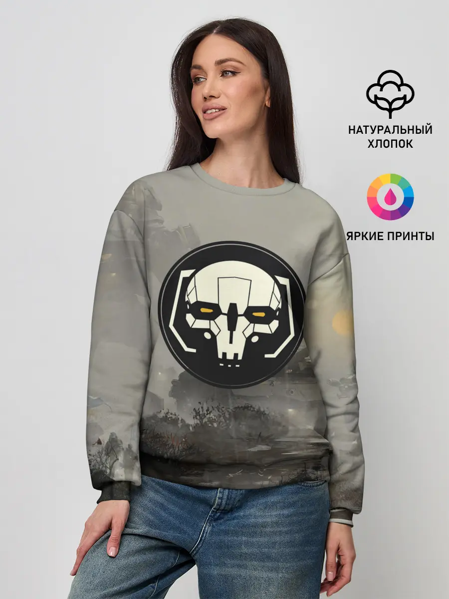 Женский свитшот / SkulMech