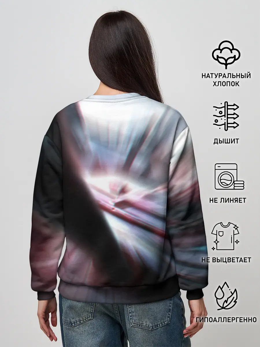 Женский свитшот / Девушки и танки | Арису Симада