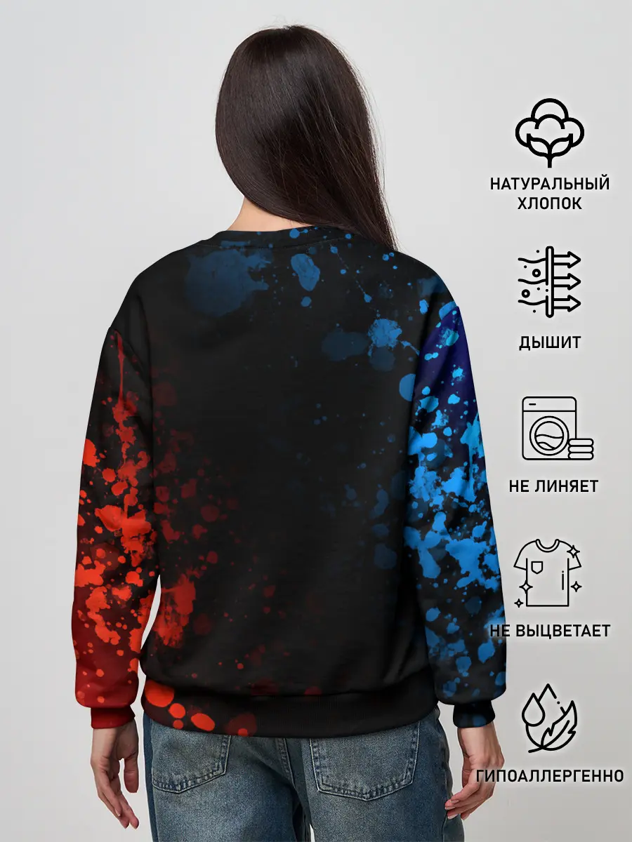 Женский свитшот / БМВ - Racing