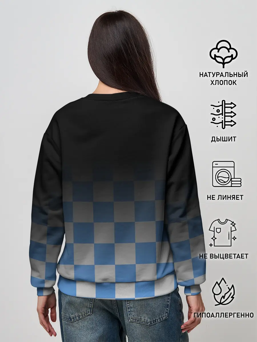 Женский свитшот / МАНЧЕСТЕР СИТИ / МАНЧЕСТЕР