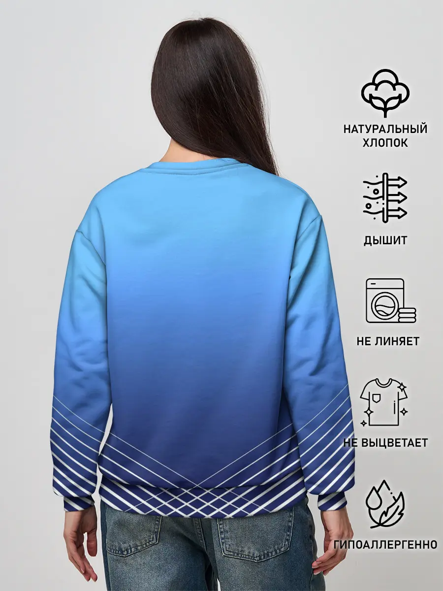 Женский свитшот / МАНЧЕСТЕР СИТИ / МАНЧЕСТЕР