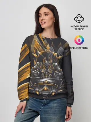 Женский свитшот / Монстр