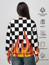 Женский свитшот / ОГОНЬ / УЗОР / PATTERN