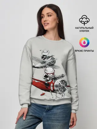 Женский свитшот / Flying Cup