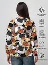 Женский свитшот / Собаки мопсы