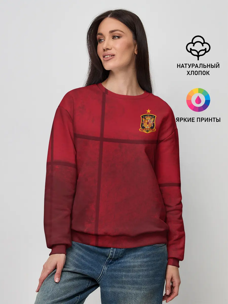 Женский свитшот / форма сборной Испании