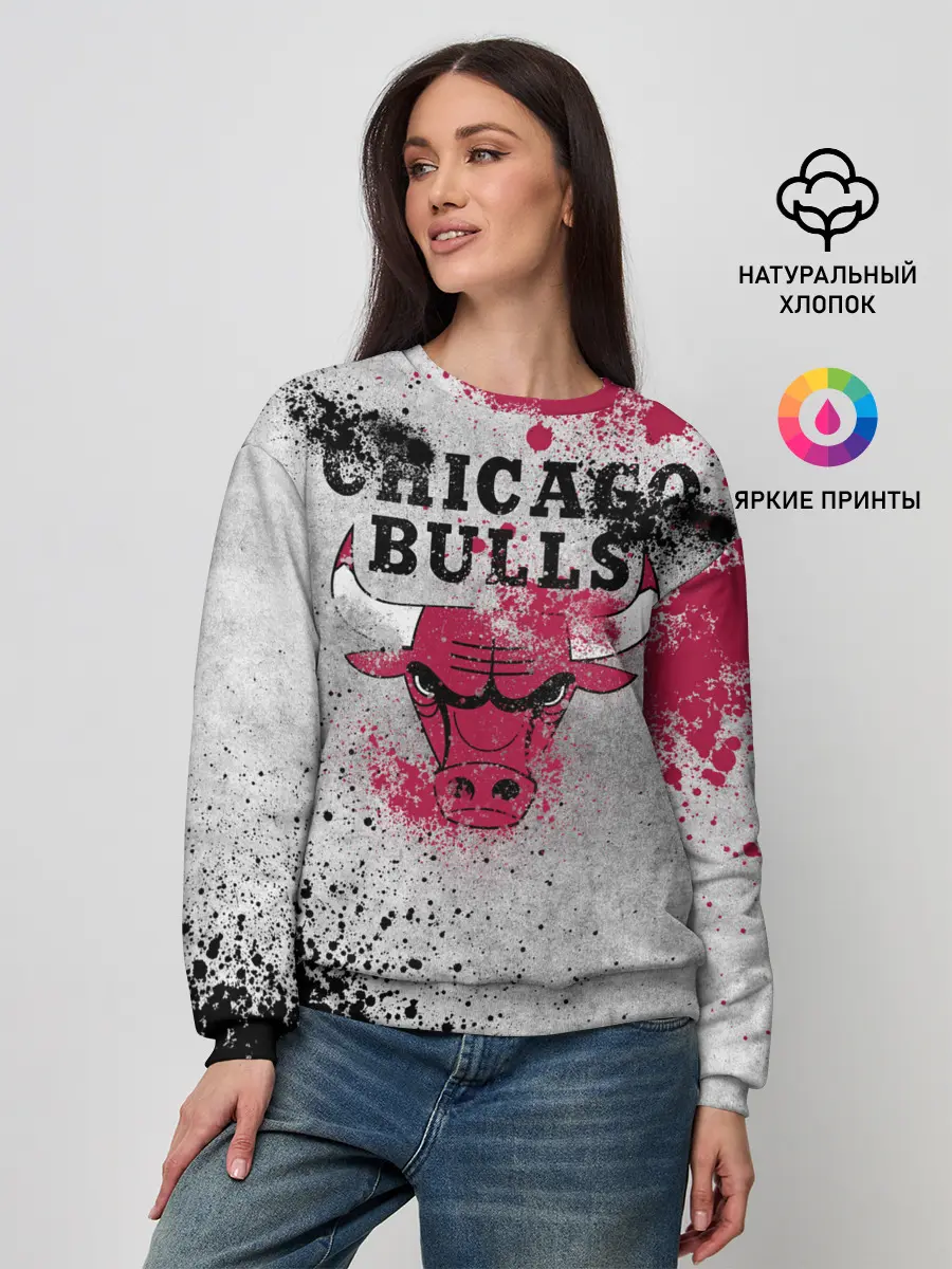 Женский свитшот / CHICAGO BULLS [8]