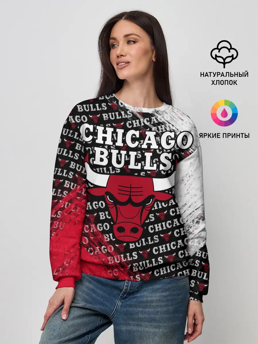 Женский свитшот / CHICAGO BULLS [6]