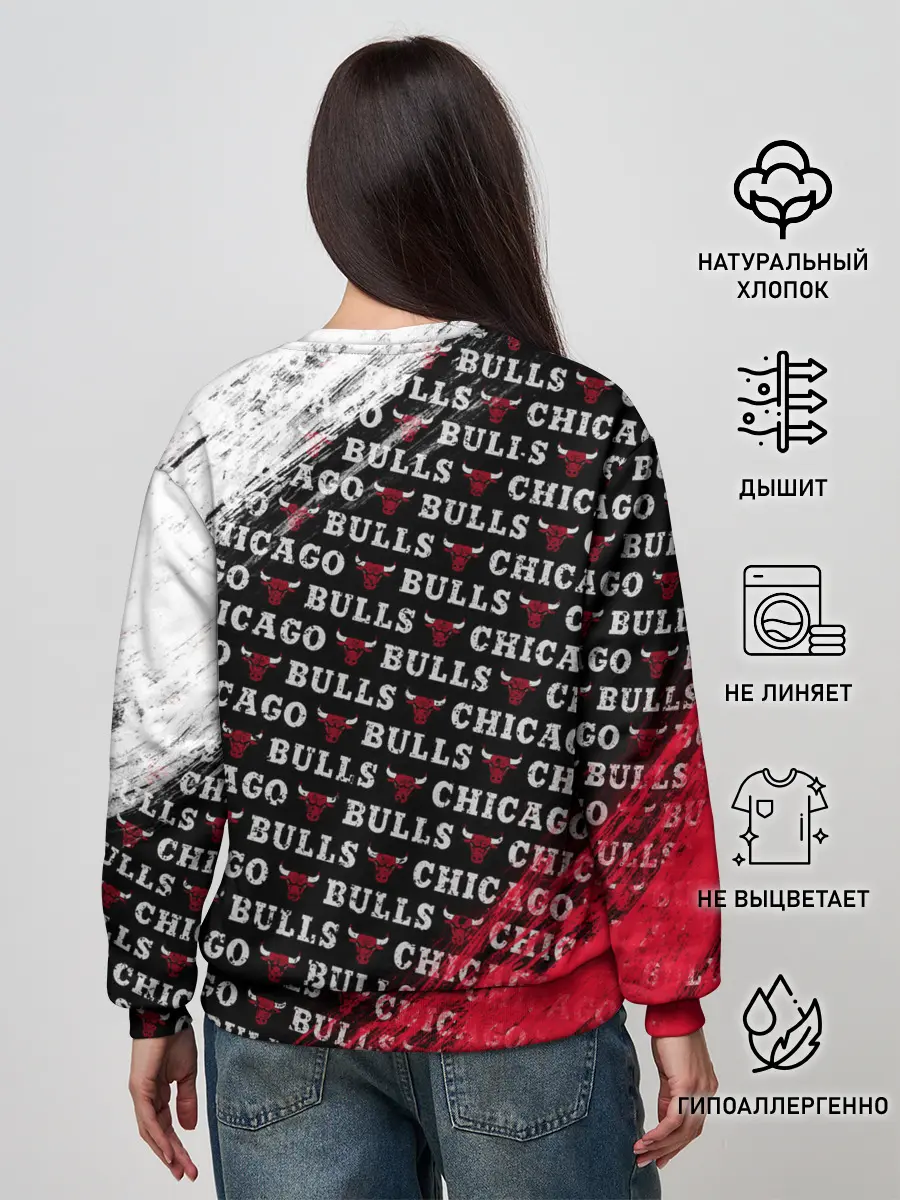 Женский свитшот / CHICAGO BULLS [6]