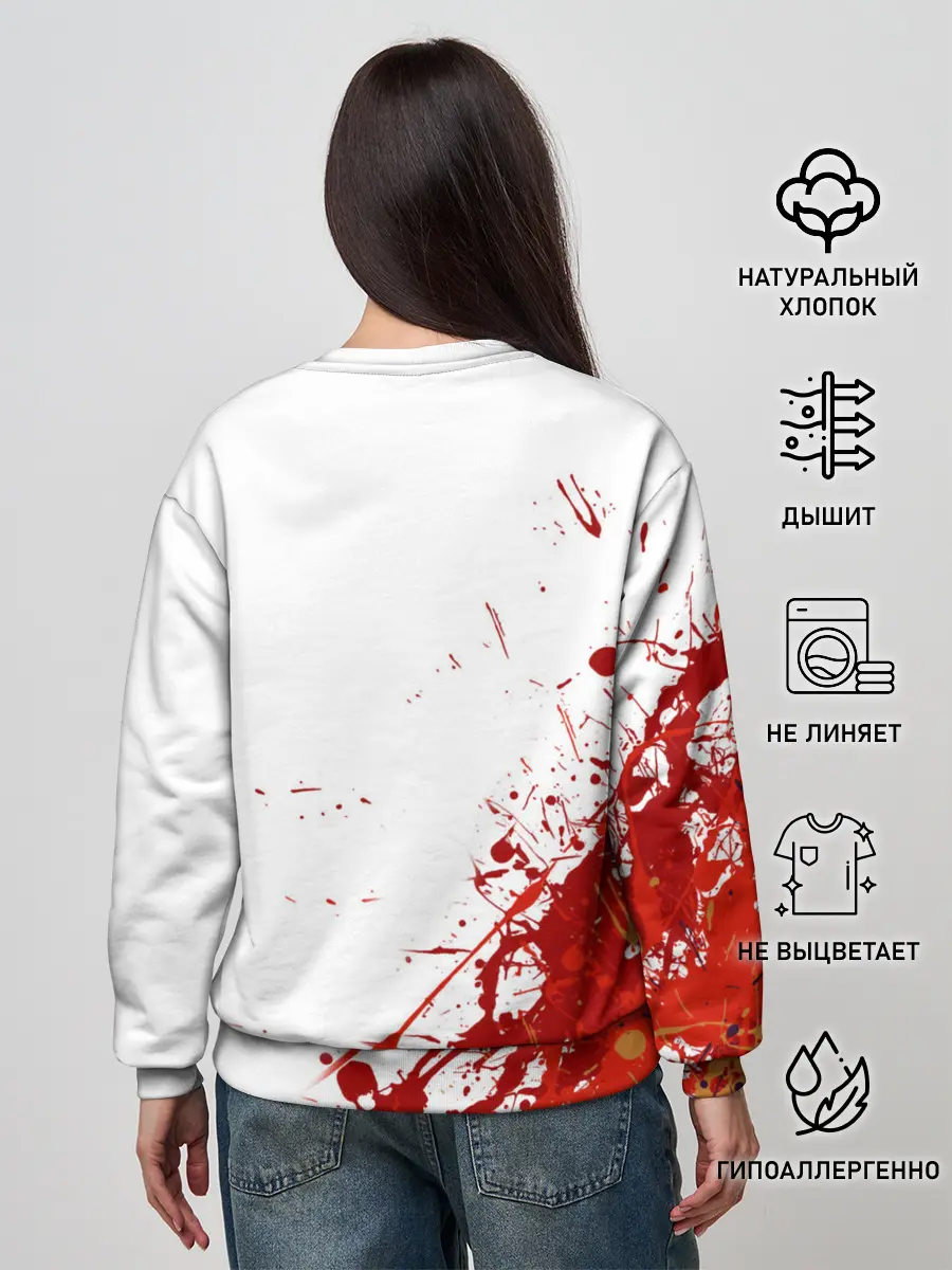 Женский свитшот / CHICAGO BULLS [9]