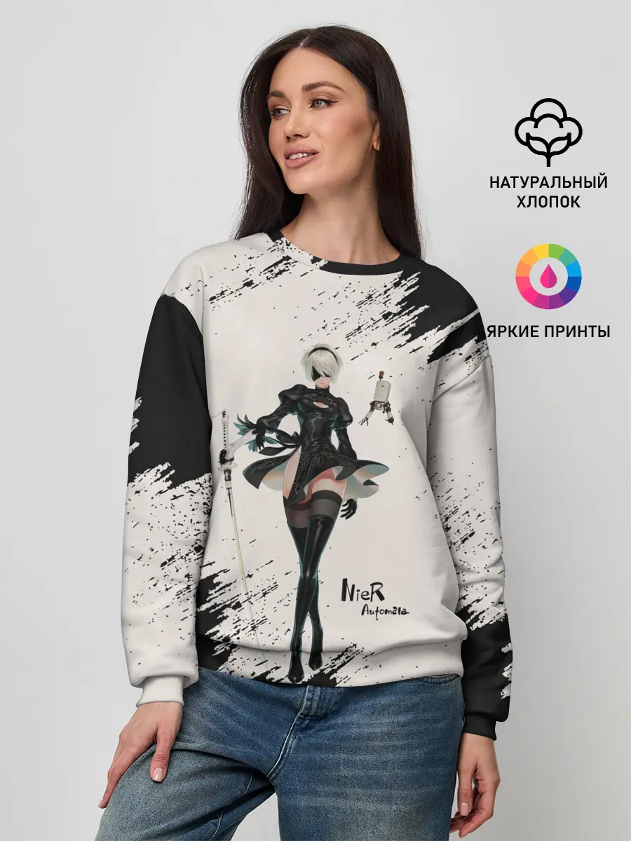 Женский свитшот / Ниэр | Nier Automata