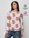 Женский свитшот / Милые маленькие тигрицы