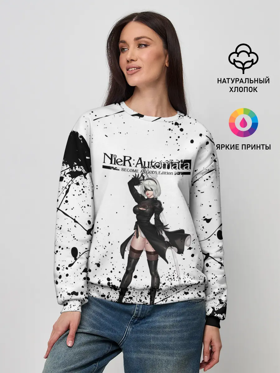 Женский свитшот / Nier Automata | YoRHa