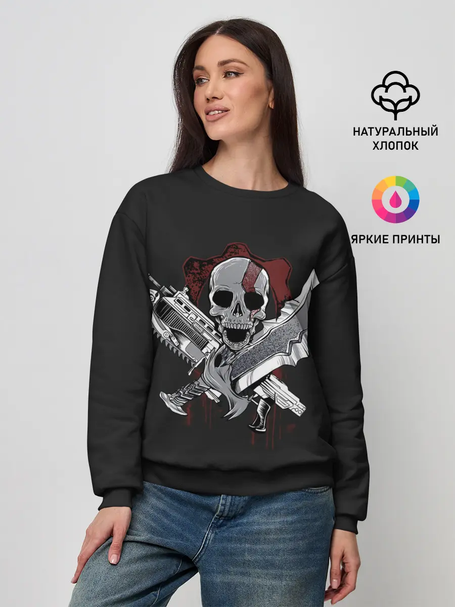 Женский свитшот / Gears of war