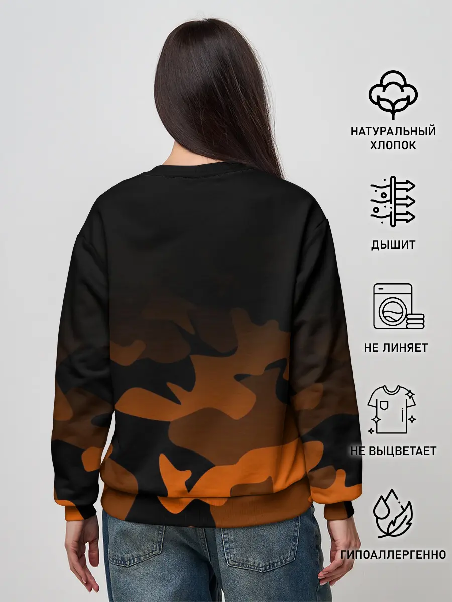 Женский свитшот / KTM MOTORCYCLES / КТМ МОТОЦИКЛ