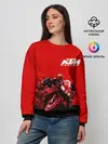 Женский свитшот / KTM MOTORCYCLES / КТМ МОТОЦИКЛ