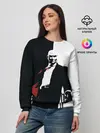 Женский свитшот / Hitman BW