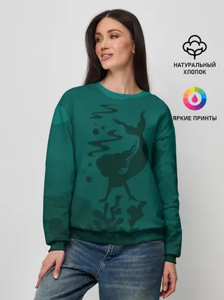 Женский свитшот / Русалка