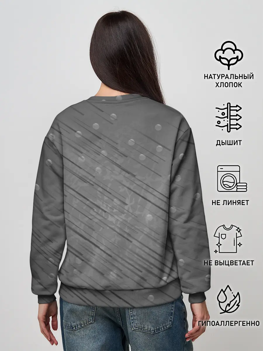 Женский свитшот / Акула