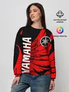 Женский свитшот / YAMAHA / ЯМАХА / МОТОСПОРТ