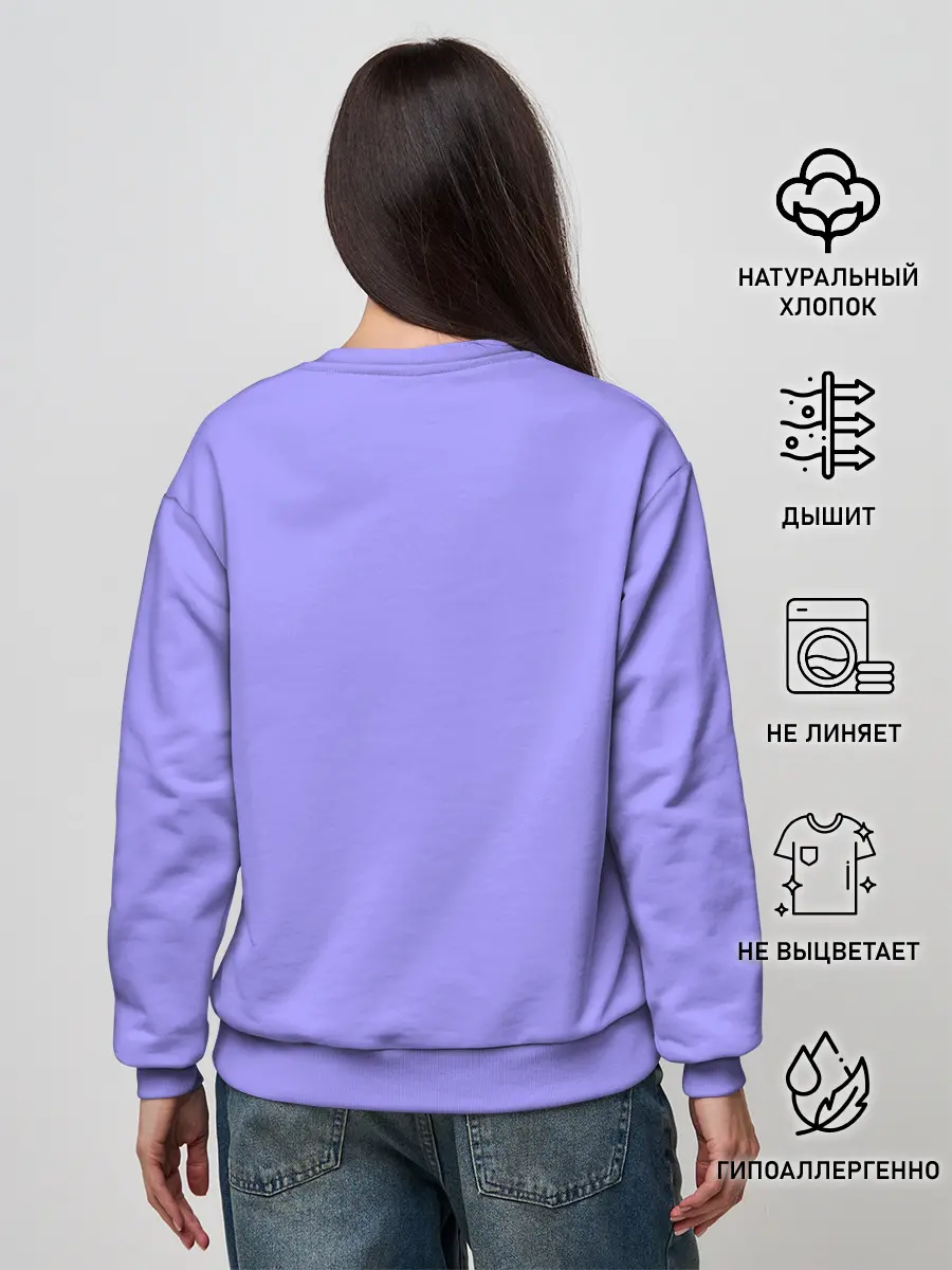 Женский свитшот / Крутые бобры. Норберт