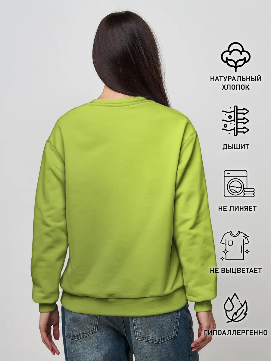 Женский свитшот / Крутые бобры. Деггет