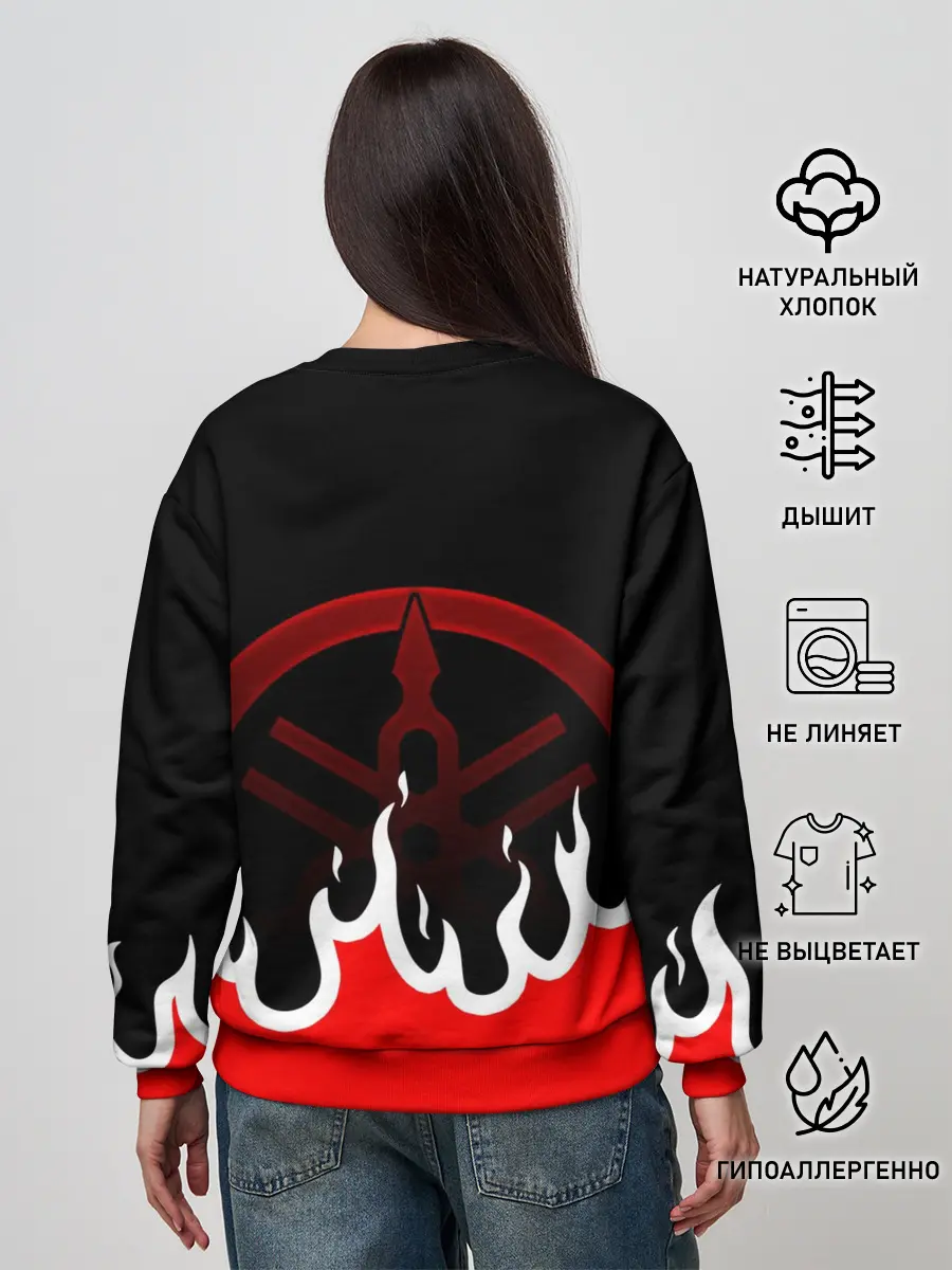 Женский свитшот / YAMAHA / ЯМАХА / МОТОСПОРТ