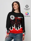 Женский свитшот / YAMAHA / ЯМАХА / МОТОСПОРТ