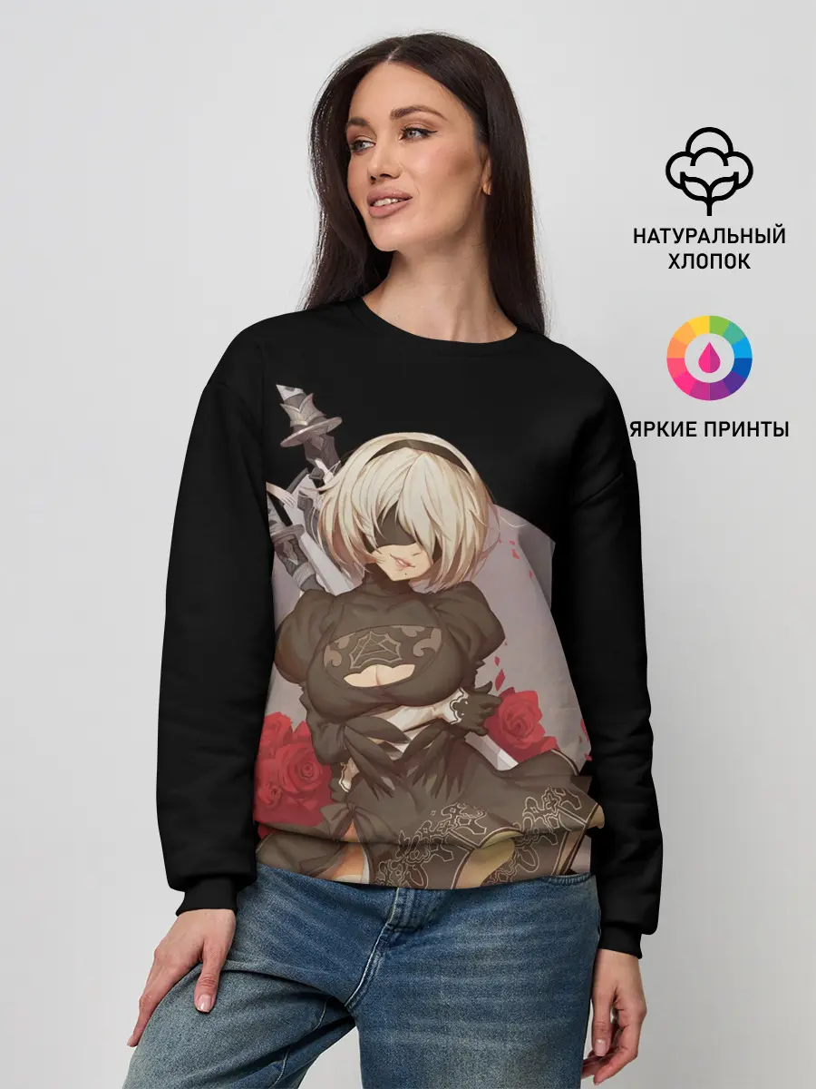 Женский свитшот / Nier: Automata