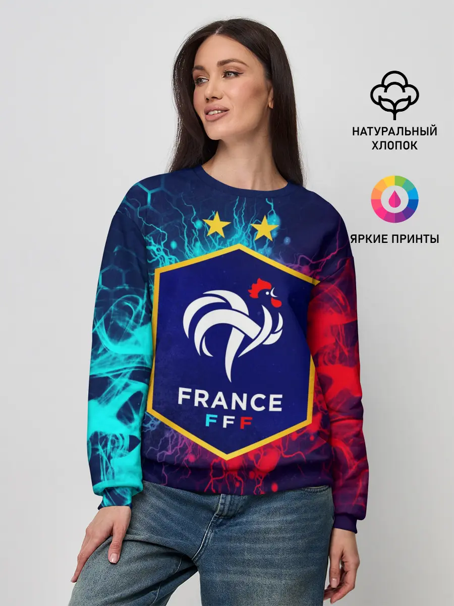 Женский свитшот / Сборная Франции