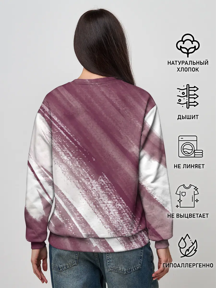 Женский свитшот / Аста Либе Чёрный клевер