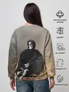 Женский свитшот / Сидячий Скелет