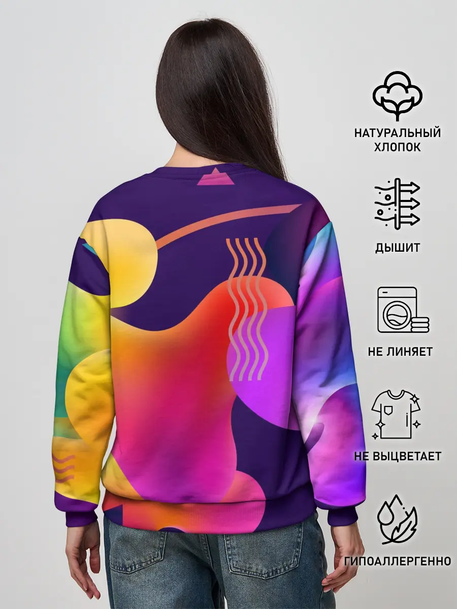 Женский свитшот / Rainbow T-Shirt