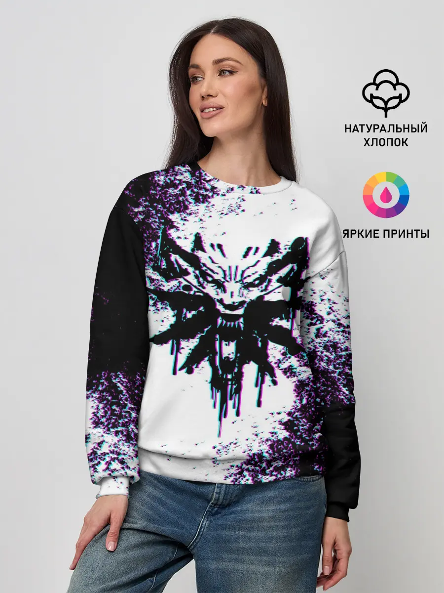 Женский свитшот / THE WITCHER GLITCH / ГЛИТЧ