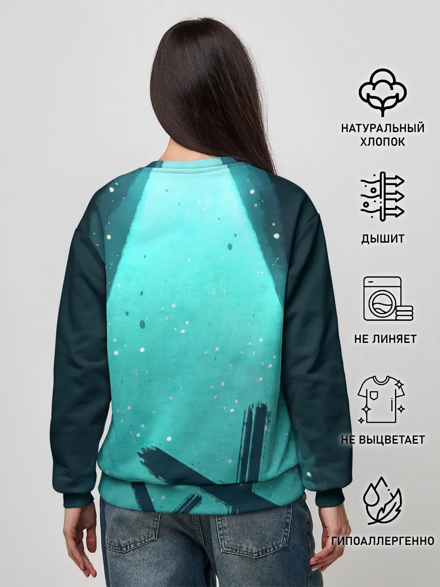 Женский свитшот / Fox Mulder and Dana Scully