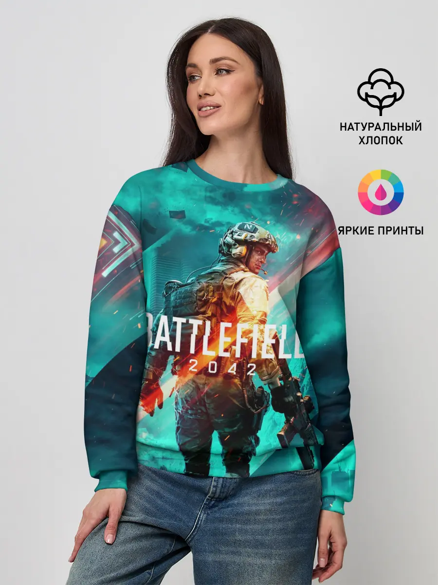 Женский свитшот / Battlefield 2042
