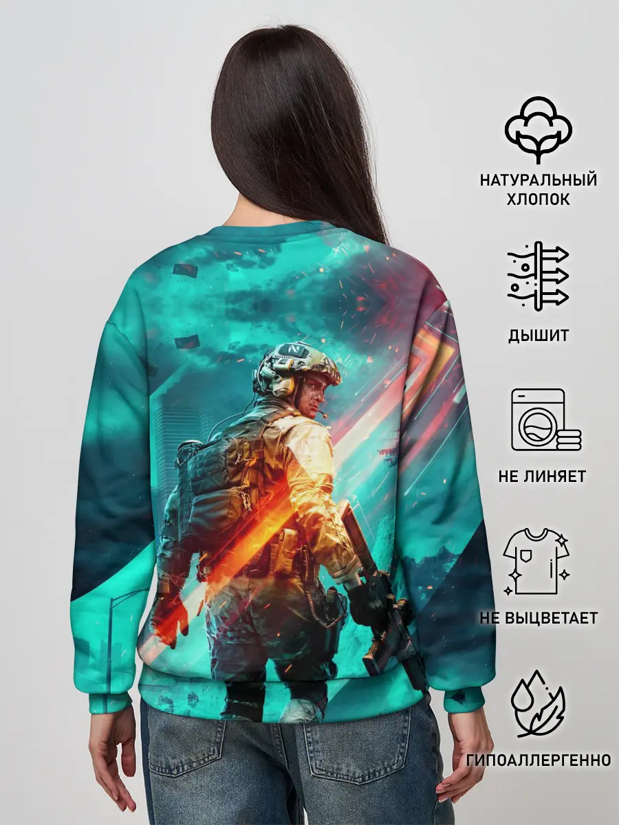 Женский свитшот / Battlefield 2042