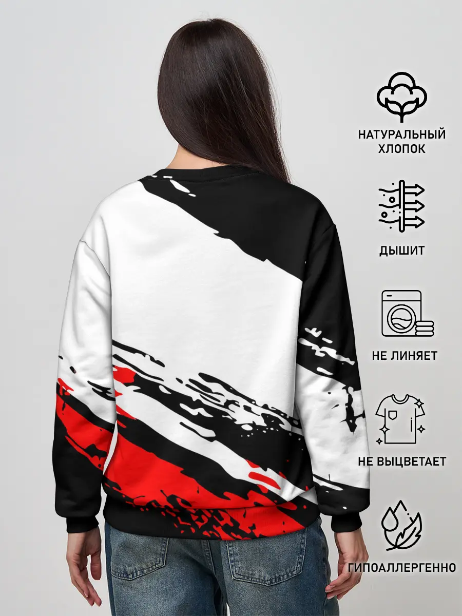 Женский свитшот / Старшая Карасуно | ВОЛЕЙБОЛ!!