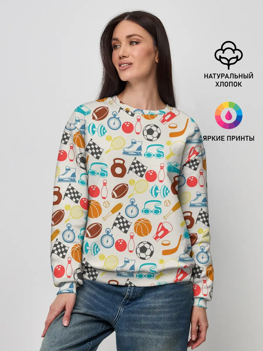 Женский свитшот / Спорт