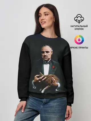 Женский свитшот / КРЕСТНЫЙ ОТЕЦ | ДОН КАРЛЕОНЕ