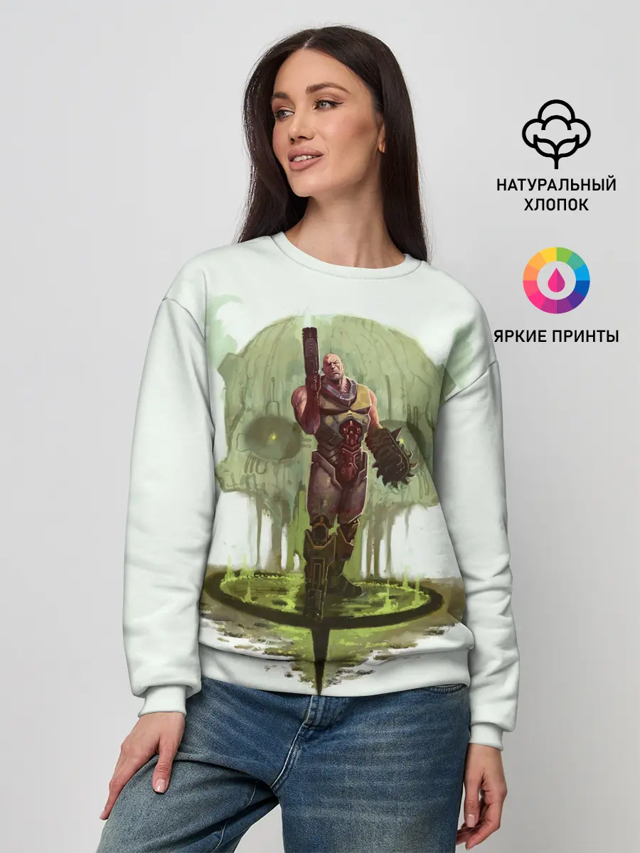 Женский свитшот / Quake Champions