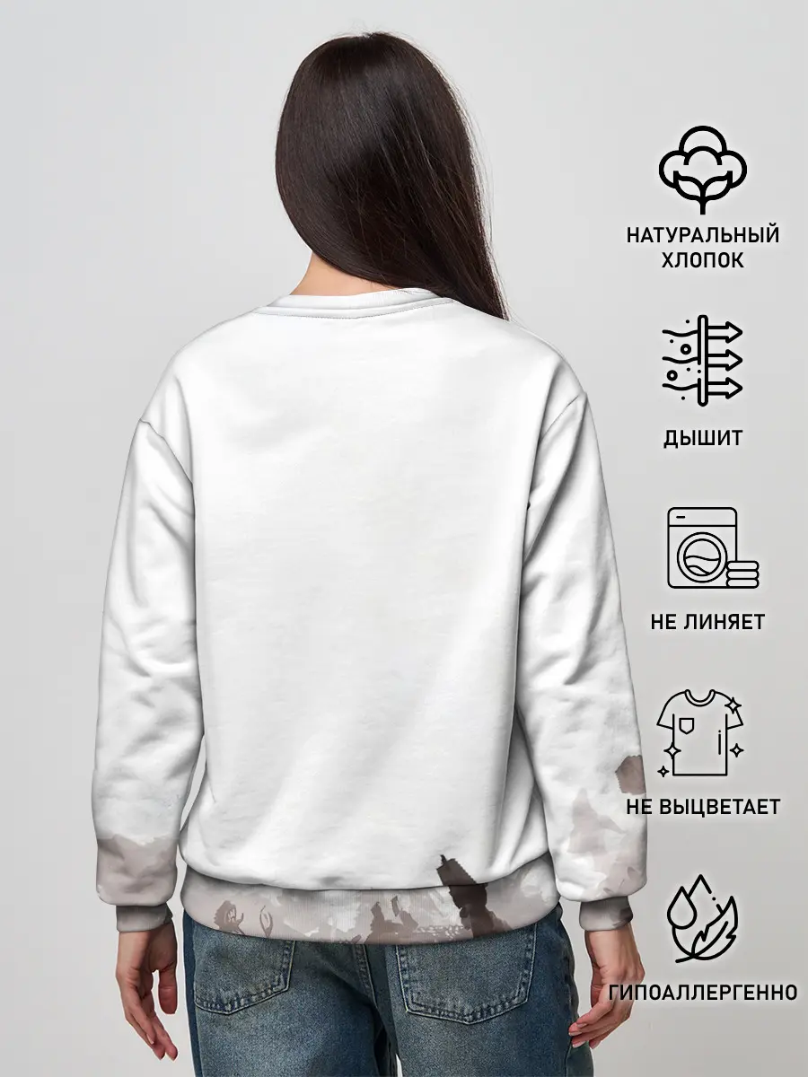 Женский свитшот / Quake War