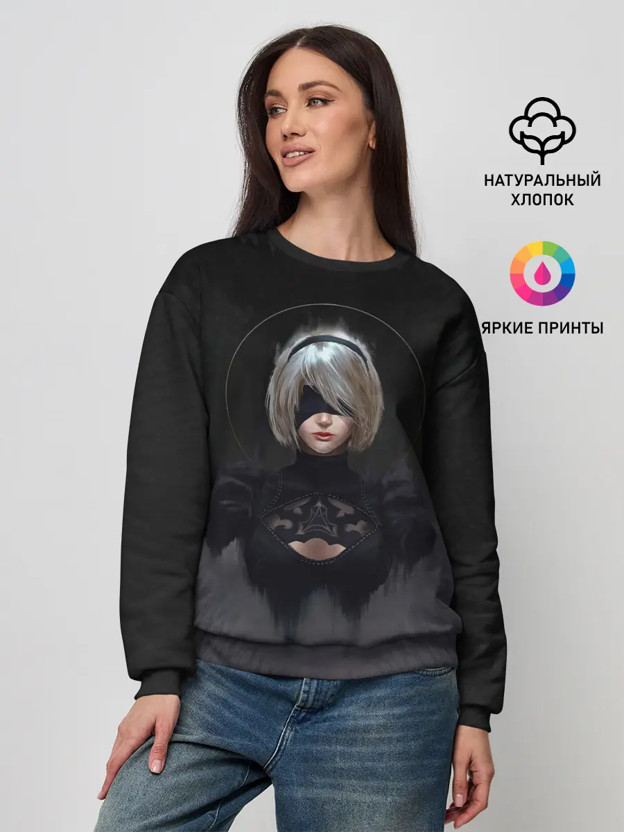 Женский свитшот / Nier 3D